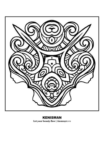 Free Printable Adult Coloring Pages By Kenisman Add A Touch Of Creativity 